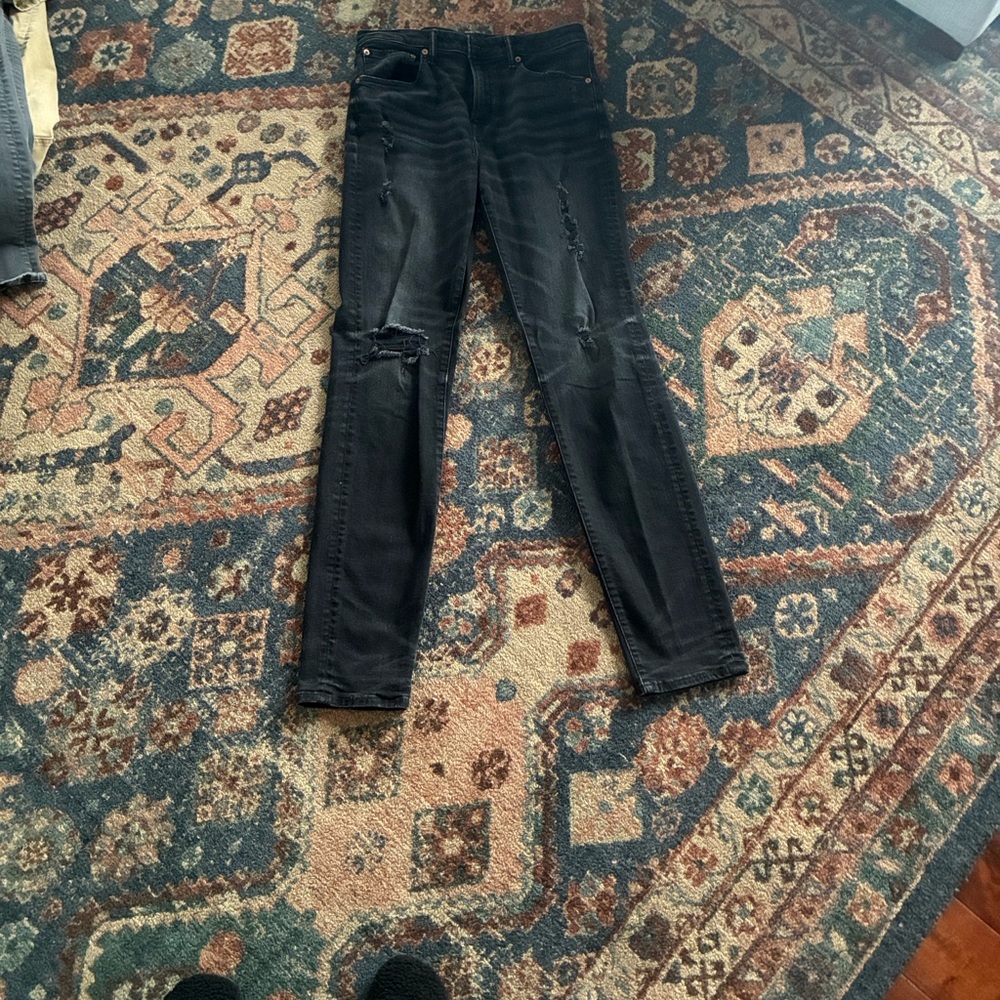 American Eagle Outfitters Black Denim Jeans